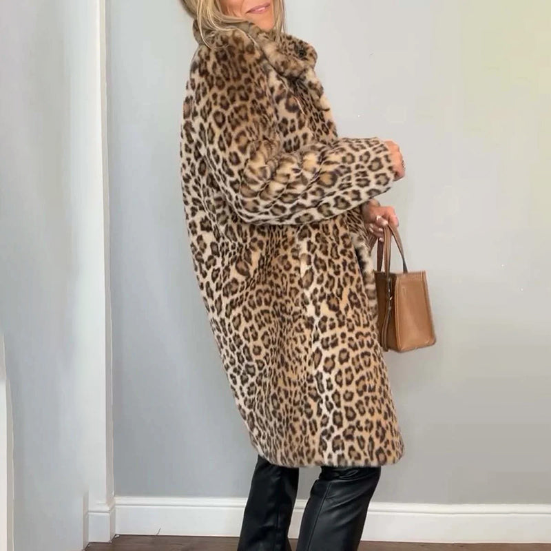 Gaia Leopard Frakke