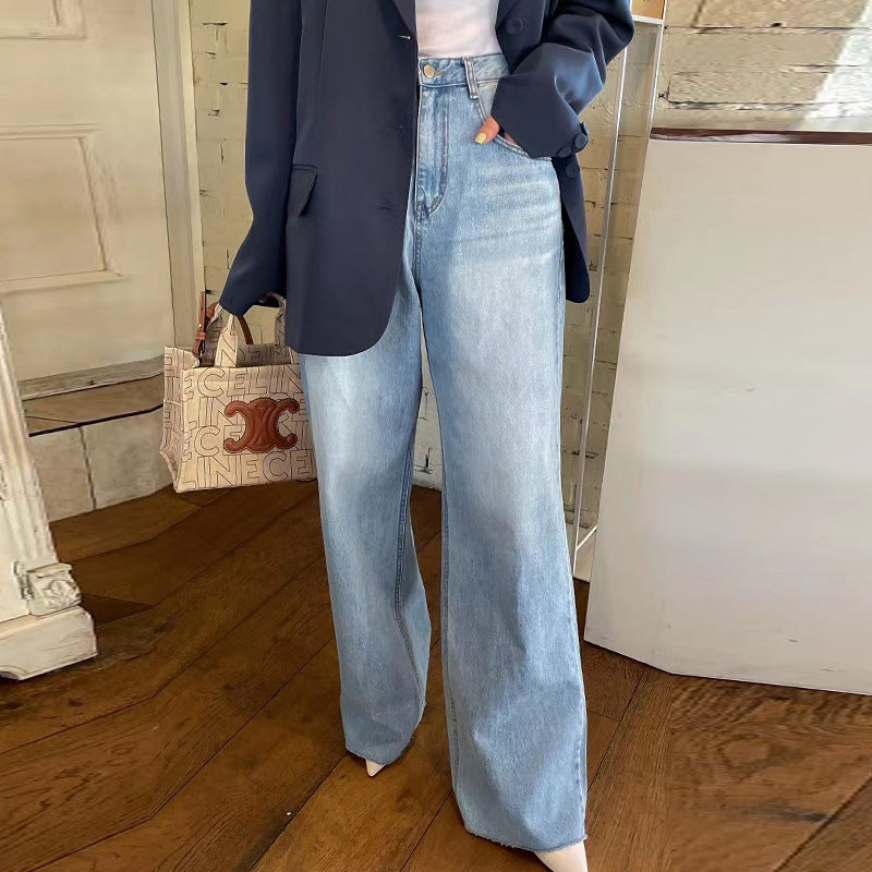 Maja Heart Jeans - Lyseblå