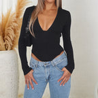 Saga Rib Top med Plunge