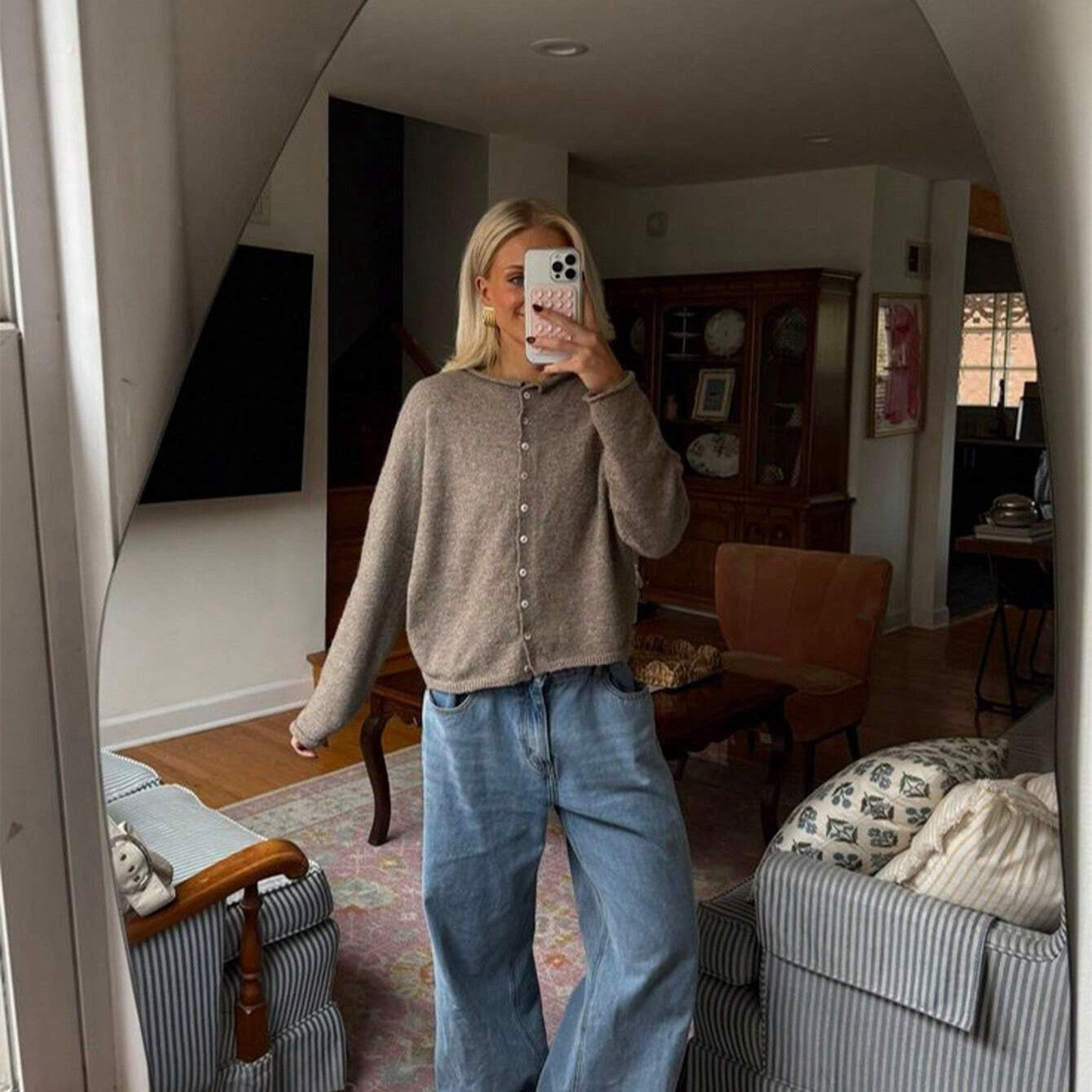 Mille Tekstureret Cardigan