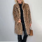 Gaia Leopard Frakke