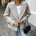 Mathilde Jakke - Lysegrå