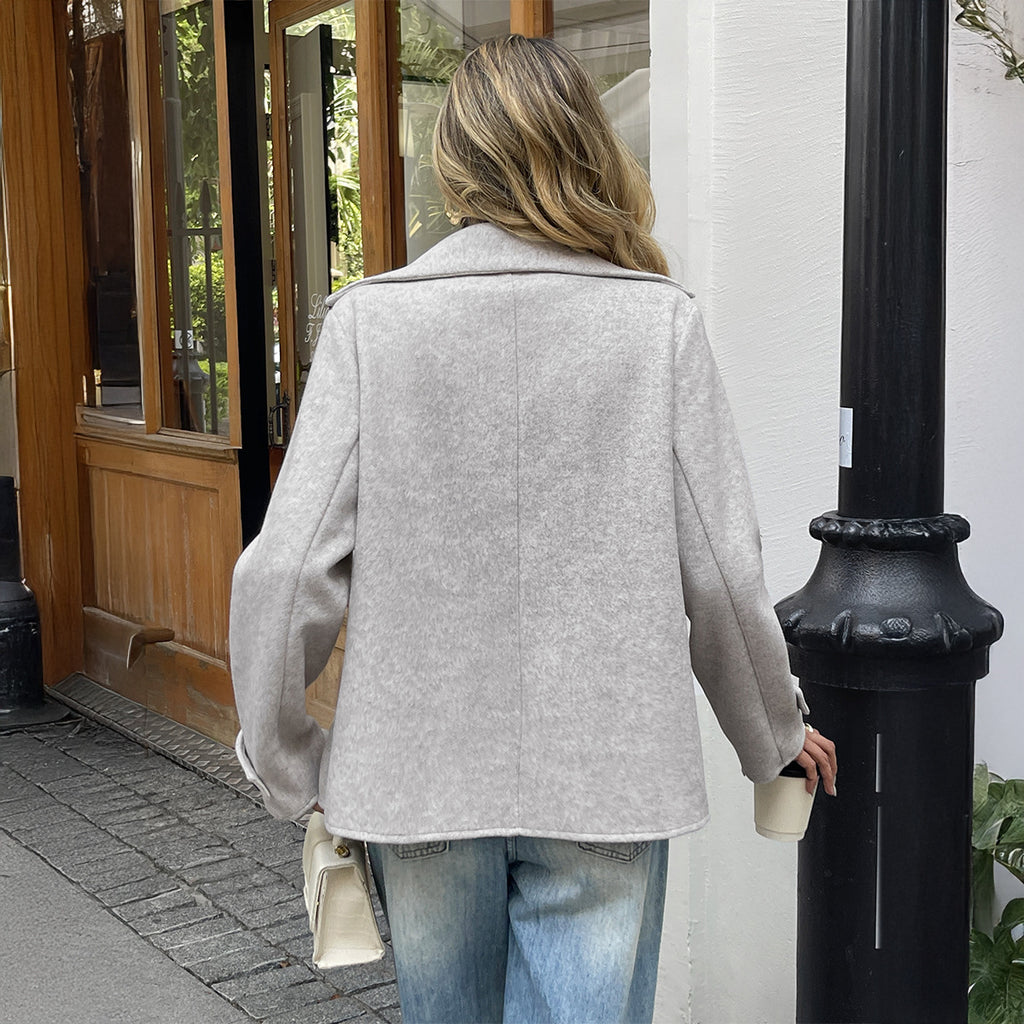 Mathilde Jakke - Lysegrå